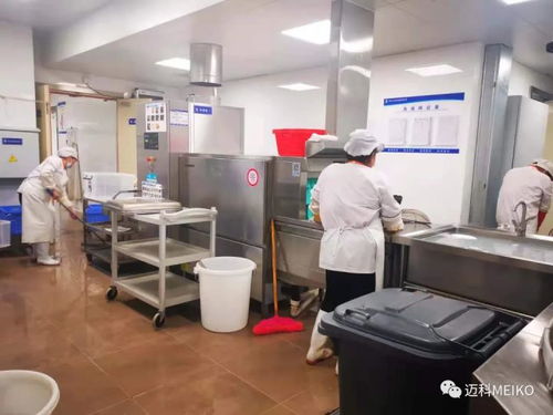 邁科洗碗機在大型上市企業(yè)員工食堂的應用