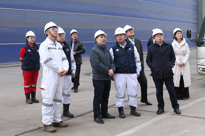 濱海新區區委常委張興瑞一行蒞臨博邁科調研走訪邁科機械