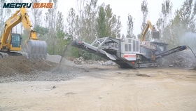 邁科路履帶移動破碎機 邁科機械引領高效破碎與篩分新紀元